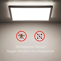 40W RGBW Tuya App WiFi Smart LED Panel Light Dimmable CCT Slim Encastré Carré pour Plafond Décoration Éclairage