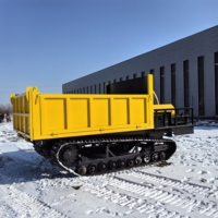 Mini tombereau sur chenilles de 10 tonnes, chargeur sur chenilles avec chargeur frontal, composants principaux du moteur pour la construction, en vente