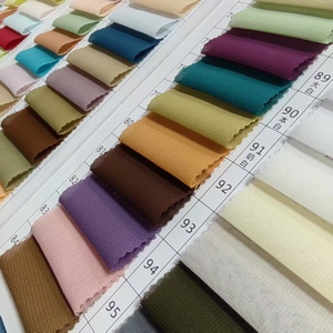 Nhà Máy Bán Buôn 100% <span class=keywords><strong>Polyester</strong></span> Mẫu Miễn Phí Rắn Màu Voan Vải Dresses Tùy Chỉnh Màu Sắc Voan Vải - Product Image 4