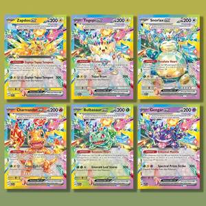 Cartes <span class=keywords><strong>Pokémon</strong></span> détachables en gros, art <span class=keywords><strong>manga</strong></span> japonais, version anglaise 151, cartes fan art non-TCG, marchandises Pikachu, booster - Product Image 3