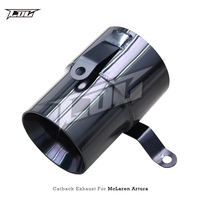 Sistem Knalpot BOSKA Performance Grade 5 Titanium Ketebalan Dinding 1.2mm untuk McLaren Artura Spider 3.0T 2023-2025 OEM Elektronik