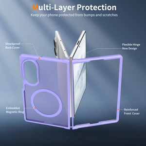 Fundas a Prueba de Golpes de TPU+PC para iPhone 18 Fold con Todas las Protecciones, Diseño Mate, Todas las Opciones de Color, Cubiertas Suaves al Tacto - Product Image 6