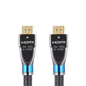 प्रमाणित HDMI निर्माता उच्च गुणवत्ता कई परिरक्षण नंगे तांबा प्रीमियम 10M 4K अल्ट्रा HD HDMI 2.0 केबल के लिए टीवी