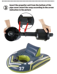 Nouveau flotteur gonflable de chaise longue de logo personnalisé avec le <span class=keywords><strong>tube</strong></span> <span class=keywords><strong>motorisé</strong></span> de coureur pour l'amusement de l'eau d'été pour nager dans des piscines - Product Image 3