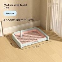 Toilette pour chien écologique lavable en plastique pour chiens, chats et petits animaux