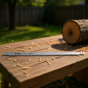 Lame de scie à arco Stanley 61 cm 24 TPI à pointe dure pour la coupe du bois - Product Image 3