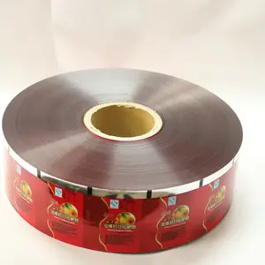 OEM FEST soğuk içecek plastik Film PET/PP/PE kabarcık çay bardağı sızdırmazlık rulo filmi için 90mm 95 mm kağıt plastik bardak