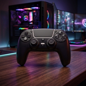 GAMINJA Factory Supplier Game <b>Controller</b> <b>With</b> High-performance Hall-effect Joystick 3rd Party Gamepad for PS5 Support OEM/ODM P5 - Product Image 6