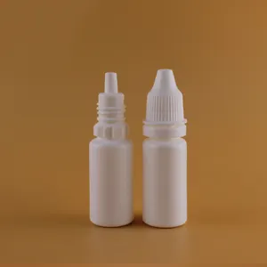 Botella de plástico estéril con gotero para ojos, botella de plástico estéril de 2ml, 3ml, 5ml, 10ml, 20ml, 30ml, 40ml, 50ml, 60ml y 10ml