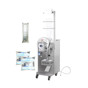 Machine d'emballage alimentaire automatique électrique SPK220Y haute précision pour film/feuille d'emballage de crème glacée, 10-200 ml, 30 sachets/min - Product Image 1