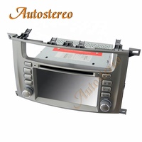 Carplay Android 10 128GB para TOYOTA Land Cruiser LC100 2003-2007 reproductor de DVD del coche reproductor Multimedia GPS de navegación Radio unidad de cabeza