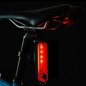 Custom Logo Promotional Gift Cycling <b>Light</b> COB LED <b>USB</b> <b>Rechargeable</b> 4 Modes High Brightness Universal Elastic Strap Rear Lamp - Product Image 4