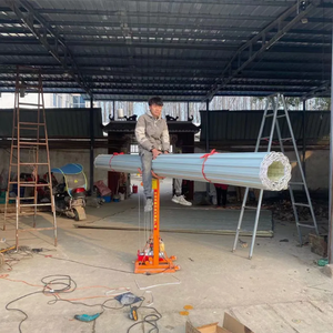 Plateforme élévatrice électrique portable télécommandée pour le levage de marchandises, petites grues pour l'installation de portes à enroulement - Product Image 6