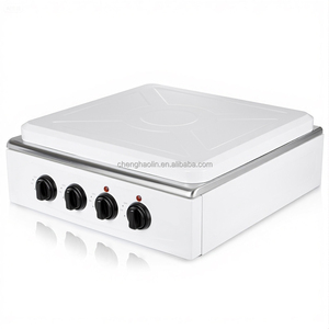 Estufa de Gas para Cocina Doméstica de 1000W con Cuatro Hornillas, Dos de Gas y Dos Eléctricas, <span class=keywords><strong>Bajo</strong></span> <span class=keywords><strong>Consumo</strong></span> de Energía y Eficiencia Térmica Uniforme - Product Image 4