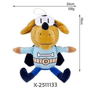 Angela Nuove Figure di Animali Cartoon Kawaii Super Morbide in Peluche per Bambole Dog Man Imbottite in PP Regali di Compleanno per Bambini e Amici - Product Image 3