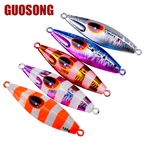 5 màu nhanh chìm jigging mồi Laser quá trình sơn mực <span class=keywords><strong>Jig</strong></span> kim loại sáng <span class=keywords><strong>Jig</strong></span> 30-120g nước mặn mồi - Product Image 1