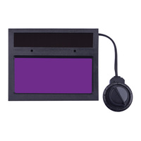 Casque de soudage à obscurcissement automatique 93*43MM DIN9-13 Contrôle de la sensibilité