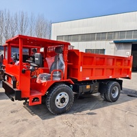 Prix d'usine, camion à benne basculante mini-exploitation minière de 10 tonnes, mini-benne basculante robuste pour l'exploitation minière souterraine