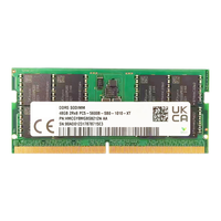 Mémoire pour ordinateur portable SK DDR5 48 Go, DDR5 48 Go 5600 Mhz 2RX8 SODIMM, module de mémoire intelligent haute vitesse, RAM pour pièces d'ordinateur portable HMCG88AHBVA315N