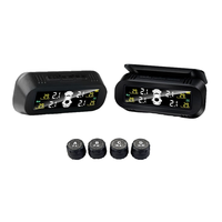 JYS Nouveau capteur de pression des pneus TPMS pour voiture, capteur solaire externe sans fil en plastique, ajustement universel 12V, pneu de qualité supérieure certifié CE
