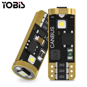 YOBIS制造商超亮度Canbus T10 W5W 3838 3 SMD 168 175发光二极管车内灯泡车辆照明luz luces