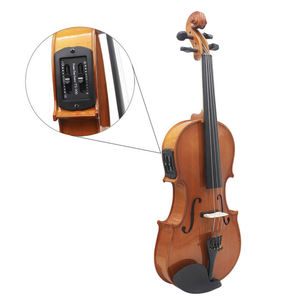 Violon 4/4 pour débutants et adultes, instrument à cordes, couleur <span class=keywords><strong>bois</strong></span>, égaliseur 2 bandes, prix <span class=keywords><strong>fournisseur</strong></span> personnalisé, à vendre - Product Image 2