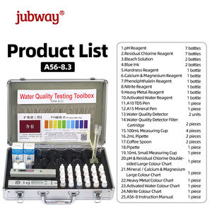 Kit d'analyse de l'eau de <span class=keywords><strong>piscine</strong></span> et de l'eau potable OEM ODM avec testeur d'eau et réactifs - Product Image 2