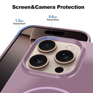 Funda Magnética Delgada de TPU con Diseño de Lujo y Tacto Suave, Antigolpes para iPhone 17 Pro Max y <span class=keywords><strong>Modelos</strong></span> <span class=keywords><strong>Samsung</strong></span> - Product Image 4