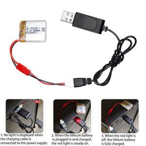 Baterai LiPo Kapasitas Tinggi 380mAh 762725 3.7V untuk Drone Pesawat Helikopter - Harga Pabrik dengan Sertifikasi Keamanan - Product Image 5