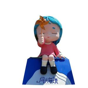 Frp <span class=keywords><strong>Plaisir</strong></span> Sculpture En Plein Air Parc Résine Artisanat Décoration Art Paysage Statue Dessin Animé Personnage Modèle - Product Image 1