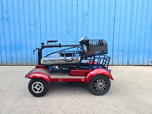 Vélo électrique <span class=keywords><strong>pour</strong></span> adultes et personnes âgées avec siège rotatif, moteur 500W, 4 roues, batterie au lithium, pliable - Product Image 4