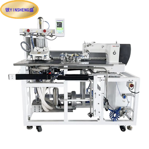 Macchina Automatica Programmabile per Applicazione di Patta con Motore Cucisce Diversi Stili di Patta Cambiando Vari <span class=keywords><strong>Stampi</strong></span> - Product Image 1