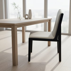 Silla Moderna para el Hogar con Patas de Madera y Cuero Sintético para Comedor, Oficina, Hotel o Cafetería de <span class=keywords><strong>CASA</strong></span> <span class=keywords><strong>CARLOS</strong></span> - Product Image 5