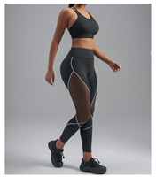 Nouveau haut de yoga pour femmes, soutien-gorge de sport avec coussinets de poitrine fixes, soutien solide, bretelles fines pour la course en plein air