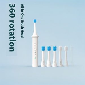 Cepillo de Limpieza Interdental Eléctrico Recargable Inalámbrico, Cabezal Giratorio de 360 Grados, Cerdas Suaves, NICE BEAUTY, Plástico 1 - Product Image 2