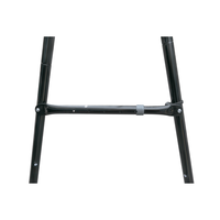 Filet de rebond de football portable et pliable Jumbo Pro 9x7FT, équipement d'entraînement, cadre en acier thermolaqué et polyester pour le football