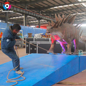 Pequeño Devilsaur automático realista dinosaurio disfraz Jurásico Dino mundo Animatronic modelo al aire libre parque temático robótico - Product Image 6