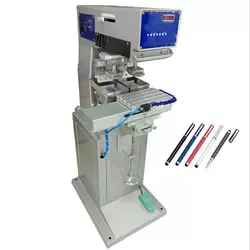Máquina de impressão semi-automática da tampografia da cor única para camiseta, facemask, tecido