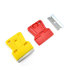 Hot Selling Mini Razor Blade Glass Scraper Safety Knife Floor Scraper Sharp Blade Paint Scraper Putty Knife Paint Tool