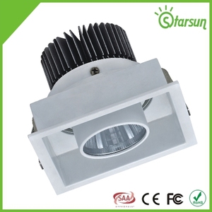 Dymanic loạt hiện đại SMD Trắng nhôm <span class=keywords><strong>Led</strong></span> downlights lõm thương mại thiết kế nội thất cho khách sạn và các tòa nhà - Product Image 3