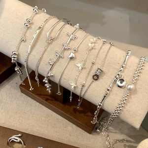 Joyería De Plata 925 Al Por Mayor, Dijes De Joyería De Plata De Ley 925, Pulsera Original De Plata Italiana 925, Pulseras De Mujer - Product Image 1