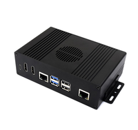 Raspberry beri Pi 5 jaringan Gigabit ekspansi multifungsi Internal PCIe papan adaptor pilihan komponen elektronik terintegrasi