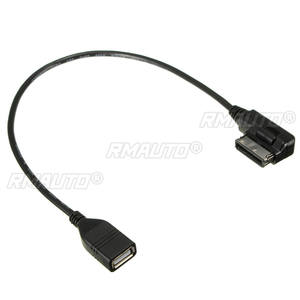 Cable Adaptador de Audio AUX a USB Hembra MDI MMI AMI para AUDI A3/A4/A5/A6/Q5 VW Tiguan GTI CC Magotan - Product Image 3