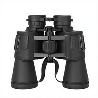 Jumelles Lanwei LW6018 20X50 en gros, haute magnification, vision nocturne HD en basse lumière, pour l'extérieur, personnalisables OEM, sans champ de vision