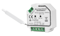 Contrôleur de variateur intelligent Sunricher 100-240Vac Matter Over Thread avec variation de phase micro-trailing edge, blanc, garantie 5 ans