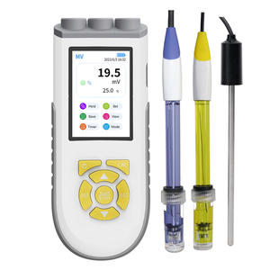 पोर्टेबल मल्टी-पैरामीटर <span class=keywords><strong>ph</strong></span> orp पानी की गुणवत्ता मीटर lcd डिस्प्ले लिथियम बैटरी 0.002ph सटीकता - Product Image 1