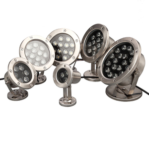 Lumières de <span class=keywords><strong>piscine</strong></span> rondes à LED RVB Projecteur de fontaine de danse aquatique classé IP68 pour l'éclairage sous-marin de petites fontaines - Product Image 1