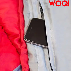 Woqi — sac de couchage Double avec sac de Compression, sacs de maman légers <span class=keywords><strong>pour</strong></span> le <span class=keywords><strong>Camping</strong></span> des adultes, sac à dos, la randonnée et les voyages - Product Image 3