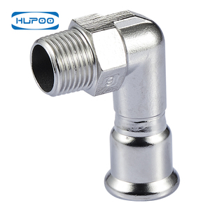 Hupoo <span class=keywords><strong>HP203</strong></span> SS304/SS316 Codo de 90° Forjado y Pulido, Duradero, Accesorios de Tubería para Soldadura a Tope, Sin Costura, 1.6Mpa para Suministro de Químicos/Gas/Agua - Product Image 3