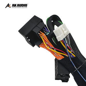 5 # Cable amplificador DSP de alto nivel: ISO hembra macho arnés de cables DSP cables para VW coche REPRODUCTOR DE DVD SISTEMA DE Audio <span class=keywords><strong>Volkswagen</strong></span> - Product Image 4